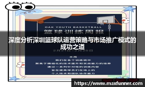 深度分析深圳篮球队运营策略与市场推广模式的成功之道